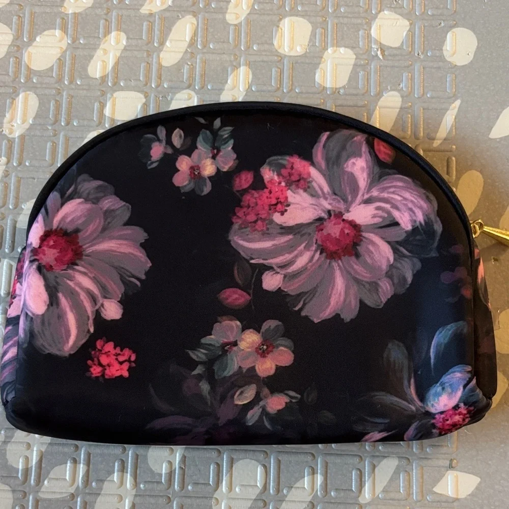 Floral Cosmetic Bag